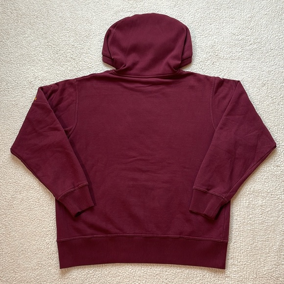 Vintage 90s Team Nike University of Minnesota Embroidered Stash Pocket Hoodie - Picture 7 of 7